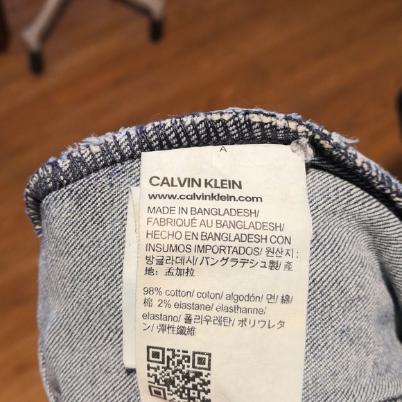 Calvin Klein Slim BF Jeans - Sz 8 Medium Wash - Picture 5 of 5